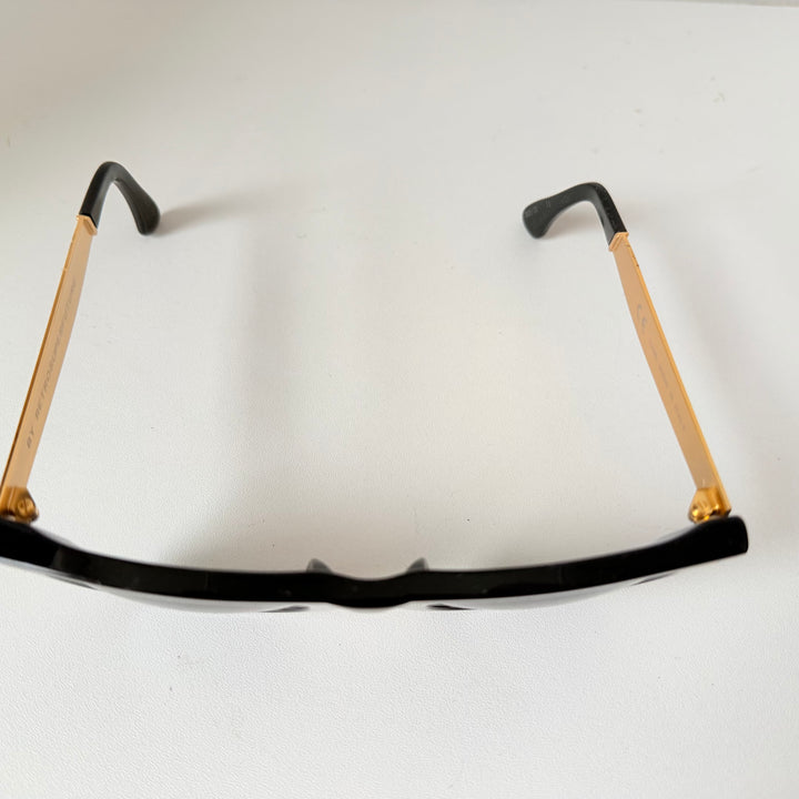 Retro Superfuture Ciccio Francis Black Sunglasses