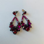 Sorrelli Red Crystal Pierced Earrings