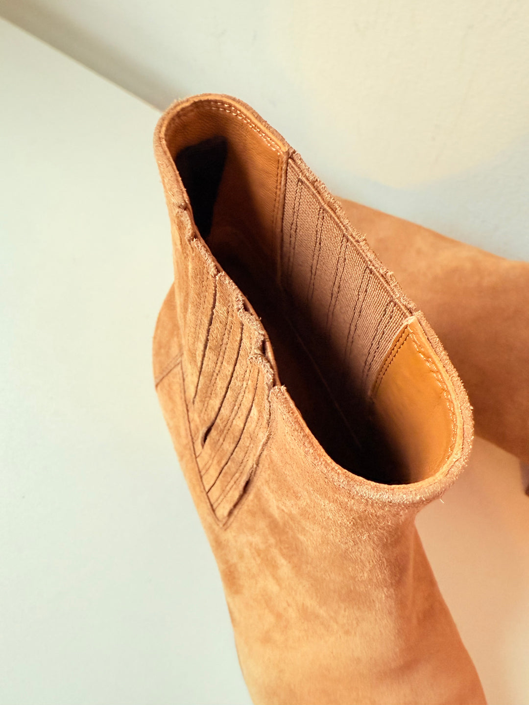 Rag & Bone Rover Boots In Camel Suede Size 41
