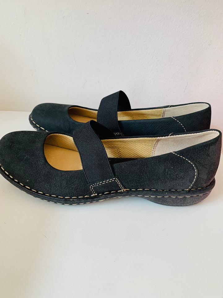 BOC Malinda Black Leather Mary Jane Shoes Size 8 New in Box
