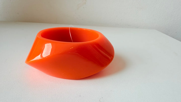 Orange NWT Lucite Funky Bangle