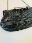 The Limited Black Mesh Evening Purse/Handbag