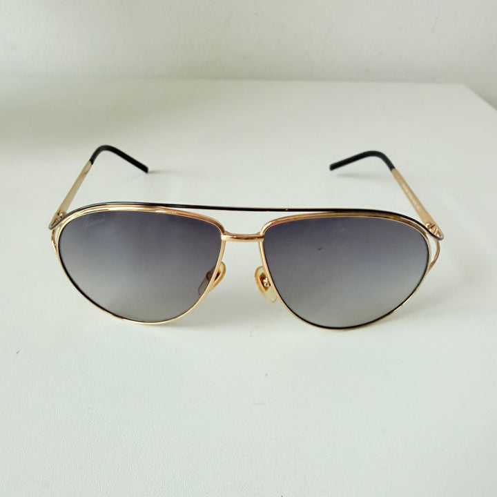 Gucci 4216 Gold Aviator Sunglasses
