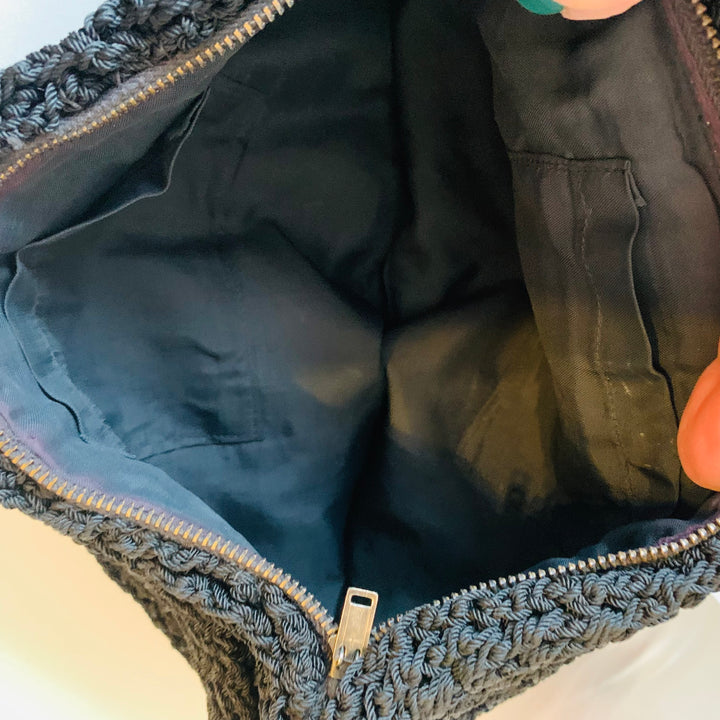 Vintage Crochet Clutch Handbag