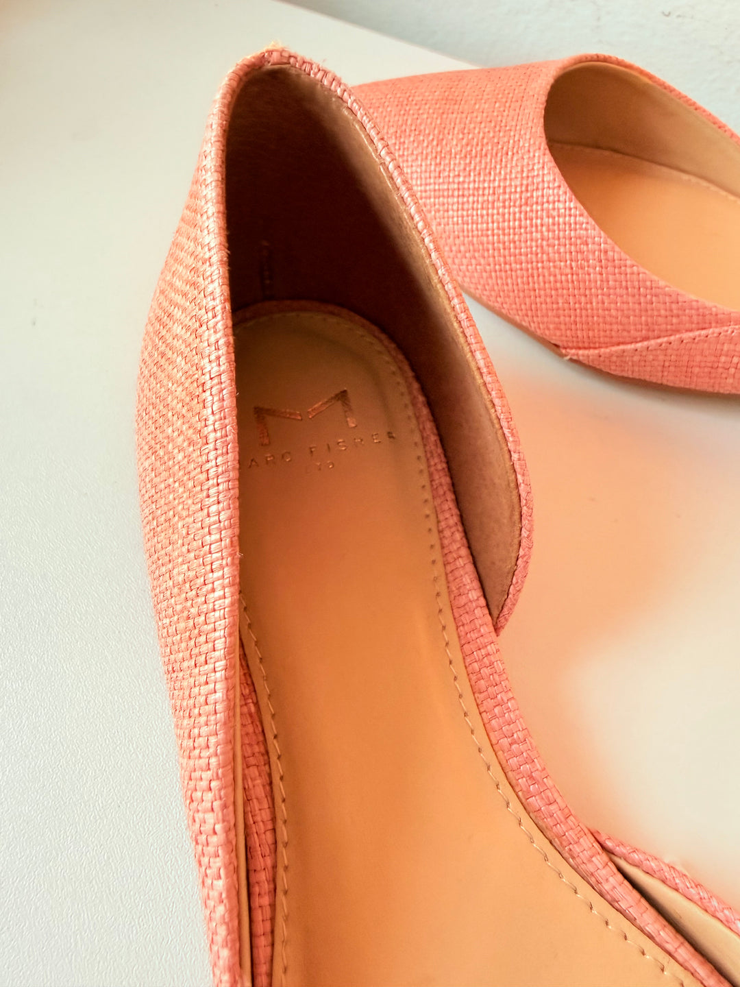 Marc Fisher D’Orsay Sunny Flats Size 6