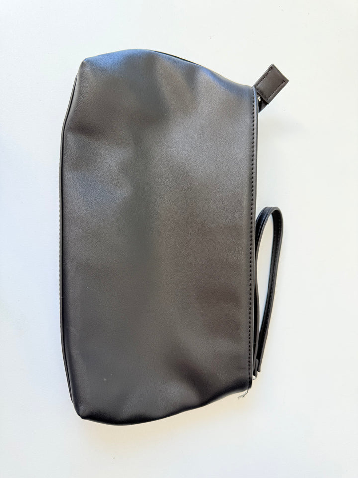 White House Black Market Zebra Clutch/Wristlet Handbag