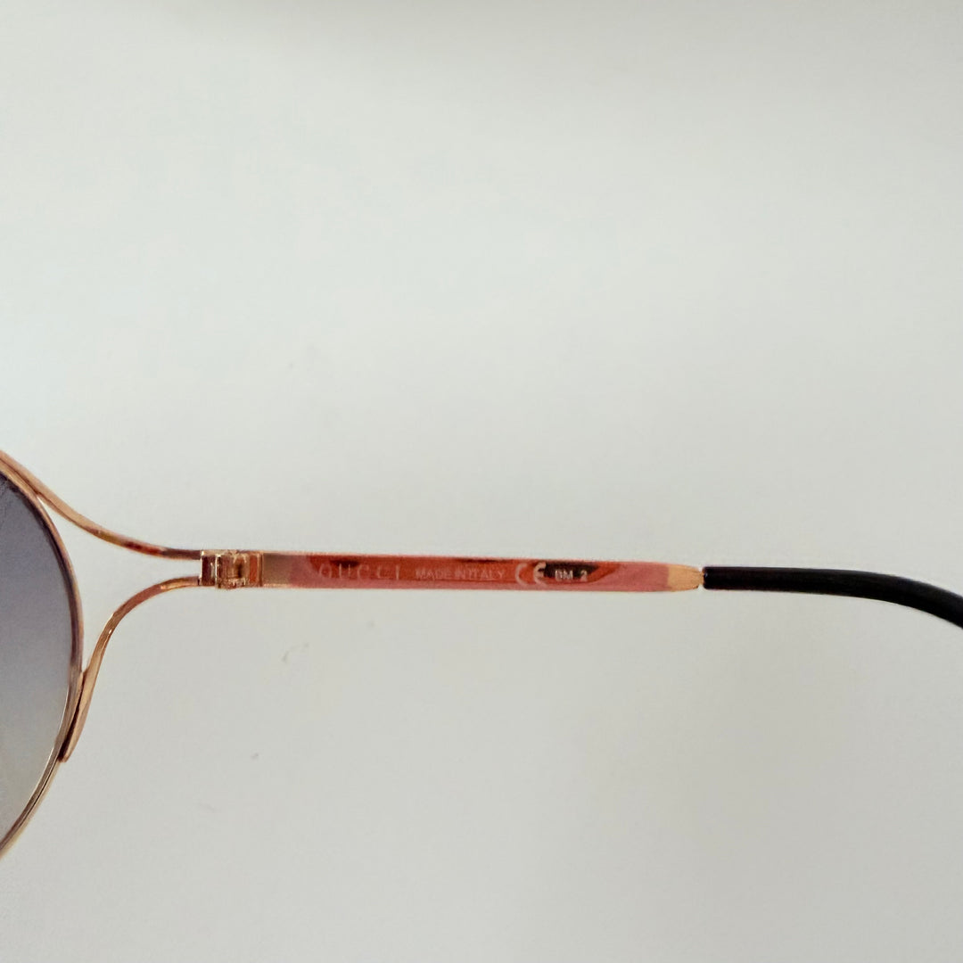 Gucci 4216 Gold Aviator Sunglasses