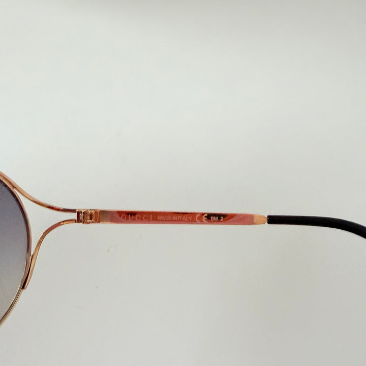 Gucci 4216 Gold Aviator Sunglasses