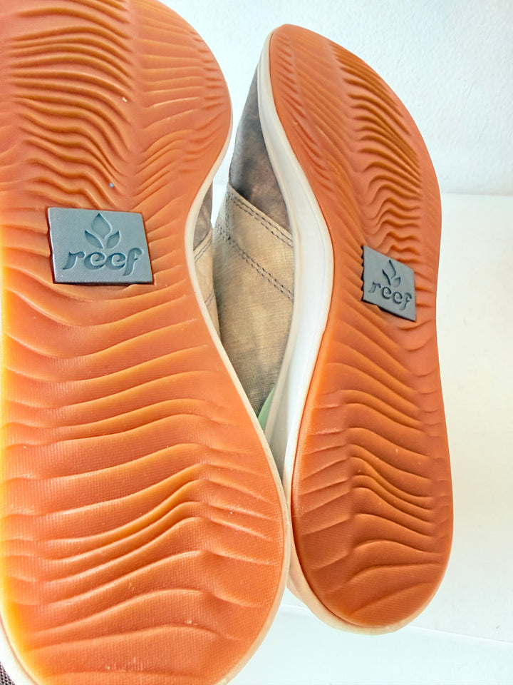 Reef Rover Low TX Low Top Tie Dye Canvas Sneakers Size 8