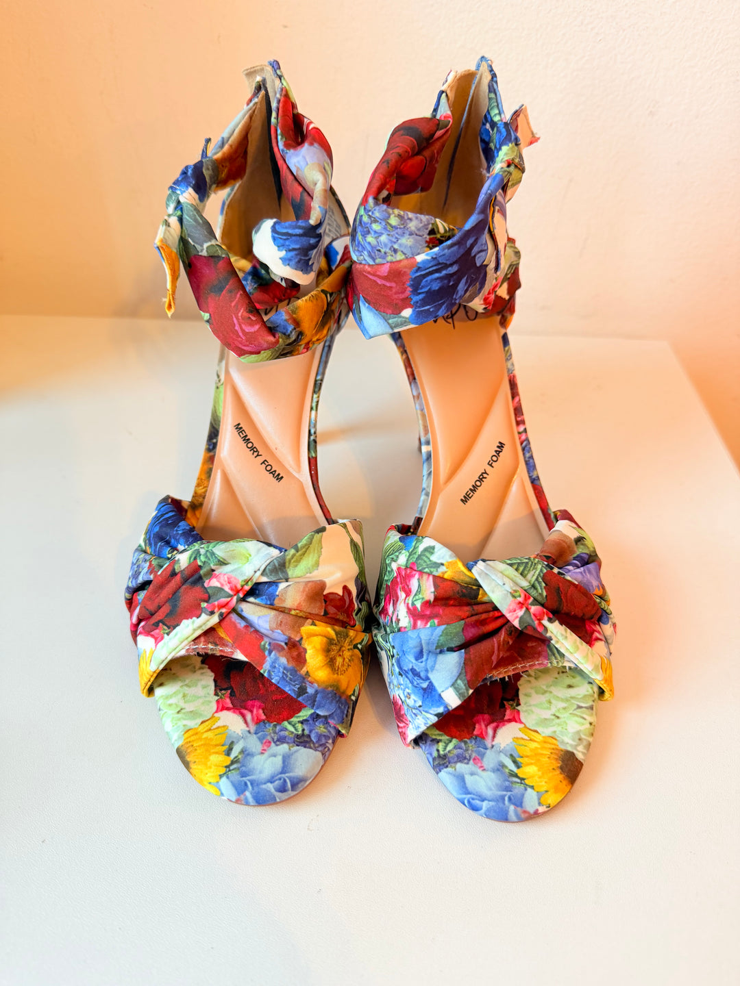 Impo Tristan Floral Heeled Sandal Size 8