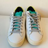 P448 John Low Top Mint/White Sneaker Size 38 New in Box