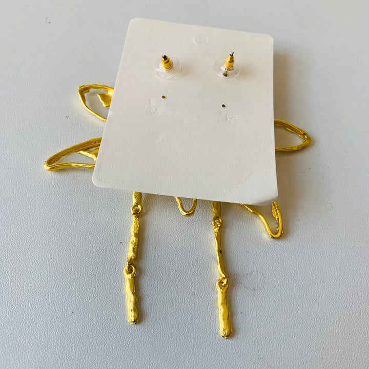 Freya Dragonfly Statement Earrings