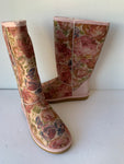 Uggs Pink Floral Boots Size 7