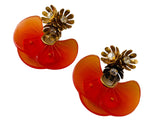 Lele Sadoughi Amber Island Pierced Earrings