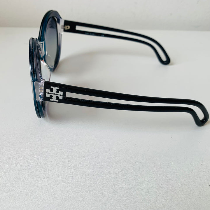 Tory Burch Round Blue Sunglasses