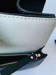 Kate Spade Maeve Grove Black and White Leather Handbag/Laptop Tote