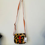 Soruka Animal Print Crossbody Handbag Made From Recycled Leather