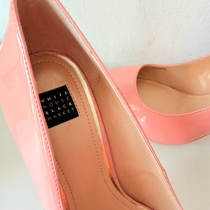 White House Black Market Olivia Antique Bloom Pumps Size 9 New