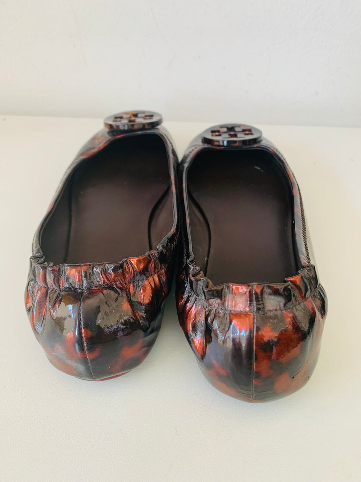 Tory Burch Tortoise Ballet Flats Size 6.5