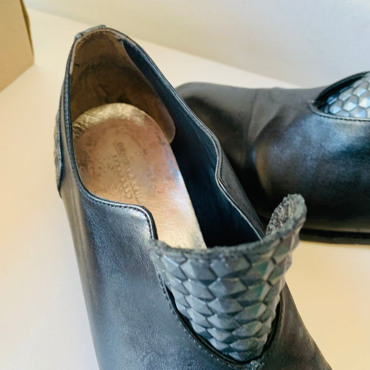 Daniella Lehavi Slip On Black And Grey Loafers Size 38