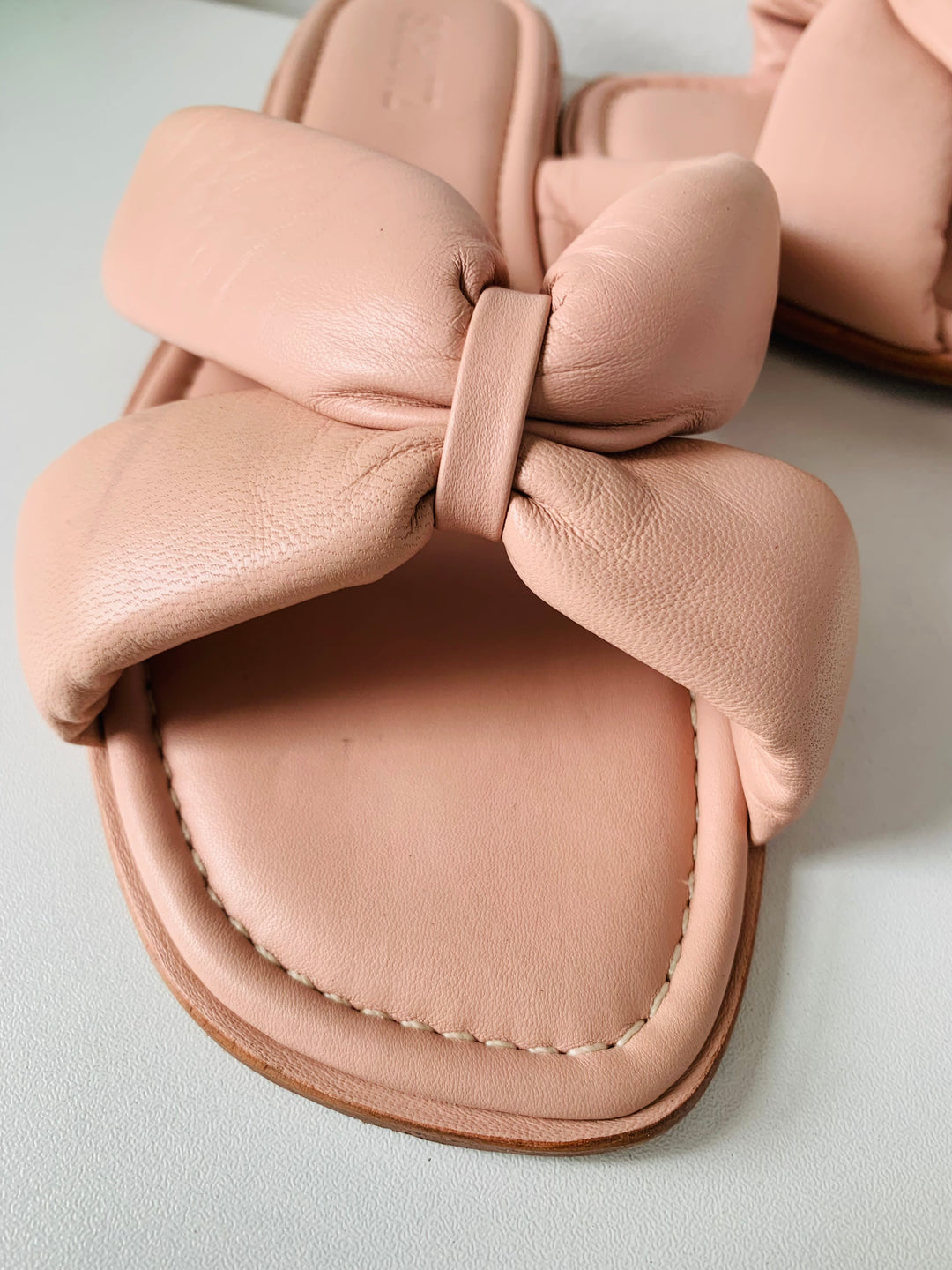 Schutz Fairy Slide Sandal In Blush Size 9.5