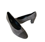 Vaneli Dank Heels in Grey Suede Size 9N