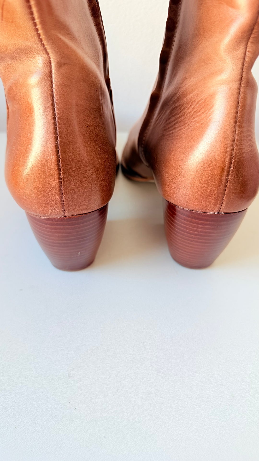 Matisse Caty Brown Leather Boots Size 10