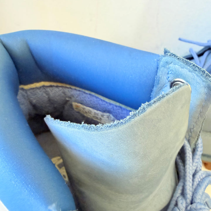 Timberland Light Blue Boots Size 5 Boys (Womens 6.5-7)