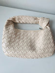 Alba Layne Bag Vegan Woven Handbag in Cream