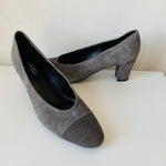 Vaneli Dank Heels in Grey Suede Size 9N