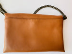J Crew Factory Brown Leather Handbag