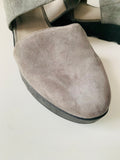 EILEEN FISHER Marlow Mary Jane
Wedge Gray Suede Women's Size 9.5