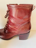 Patricia Nash Sicily Women’s Boots In Red Merlot Size 9.5