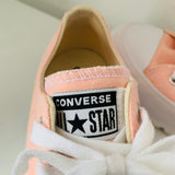 Converse All Star Storm Pink/White Sneaker Lugged OX Size 6.5 Women’s