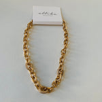 Ettika 18k Gold Plated Chainlink With Rhinestone Detail Necklace NWT