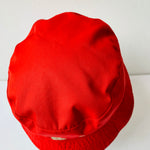 Burberry Authentic Reversible Cotton Blend Bucket Hat in Red