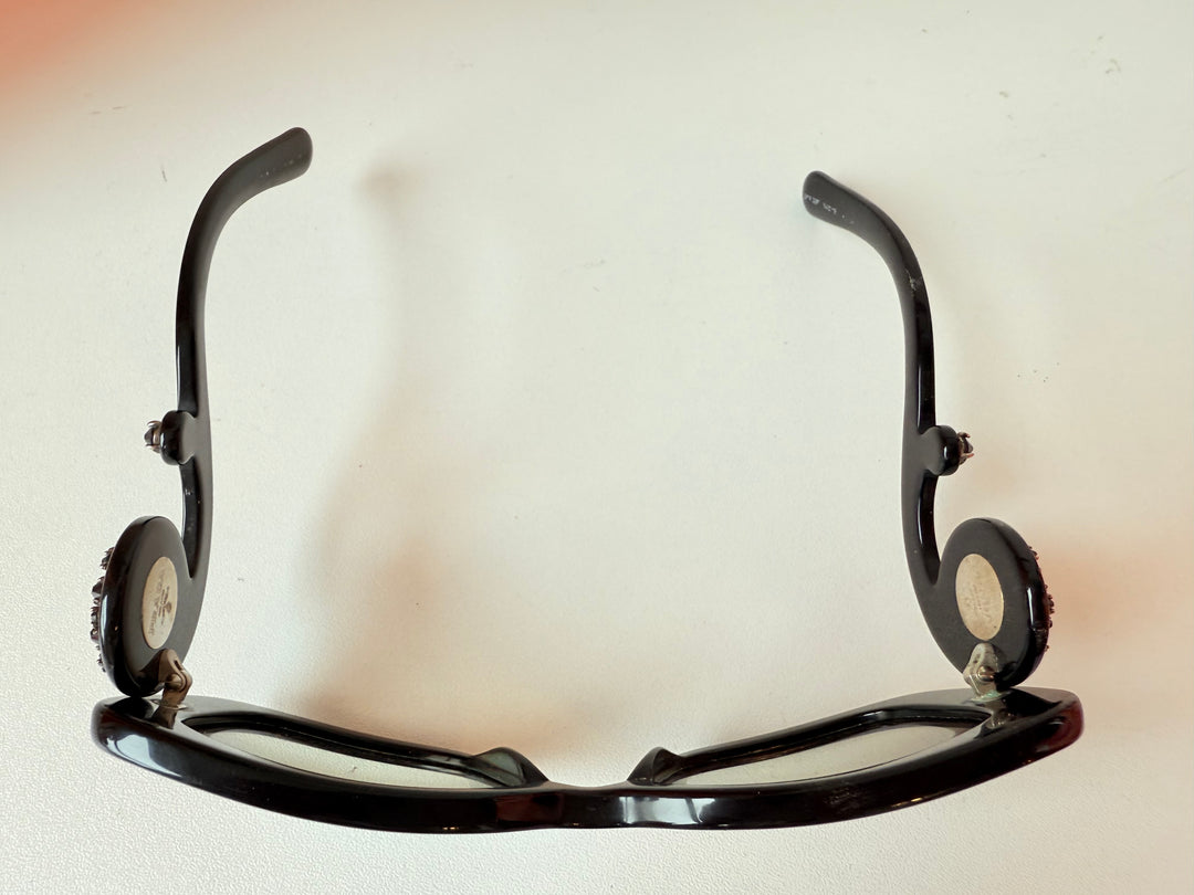 Prada Absolute Baroque Crystal Embellished Square Sunglasses