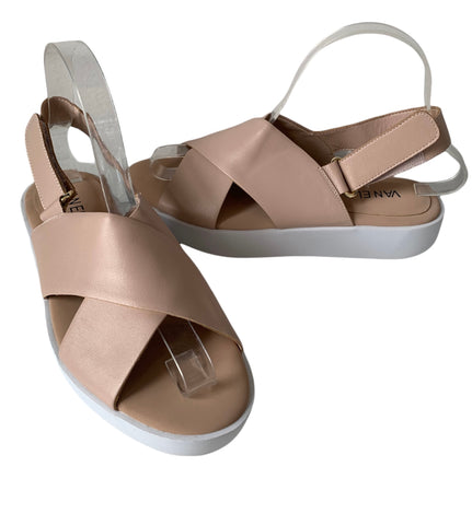 Vaneli Clead Blush Nappa Lightweight Platform Sandal Size 8.5 Narrow