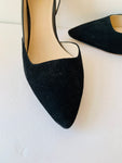 Cole Haan Rendon II Women’s Black Suede and Patent Pump Size 8