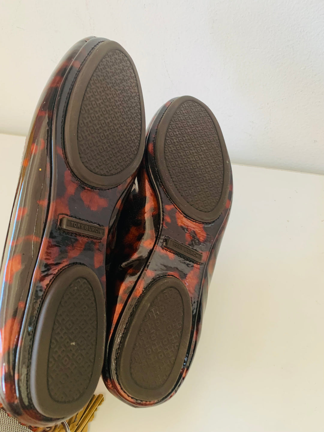 Tory Burch Tortoise Ballet Flats Size 6.5