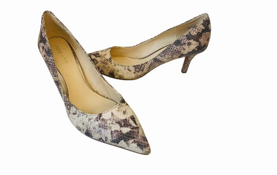 Nine West Faux Snakeskin Pump Size 7.5
