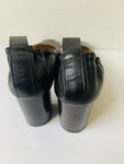 Everlane Black The Italian Leather Day Heel Pumps Size 7