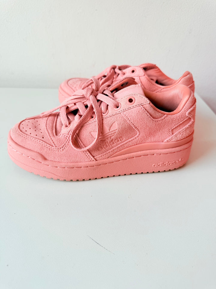 Adidas Wonder Forum Bold Sneakers In Mauve Pink Size 5.5 Women’s ( Fit a US 6-6.5)