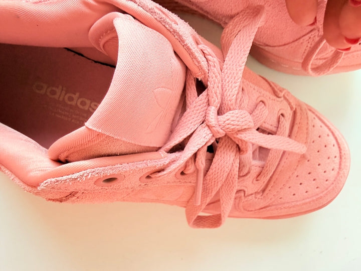 Adidas Wonder Forum Bold Sneakers In Mauve Pink Size 5.5 Women’s ( Fit a US 6-6.5)