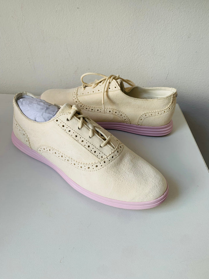 Cole Haan ELLA Grand Oxford II Sandshell Lilac Size 7 New in Box