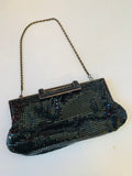 The Limited Black Mesh Evening Purse/Handbag