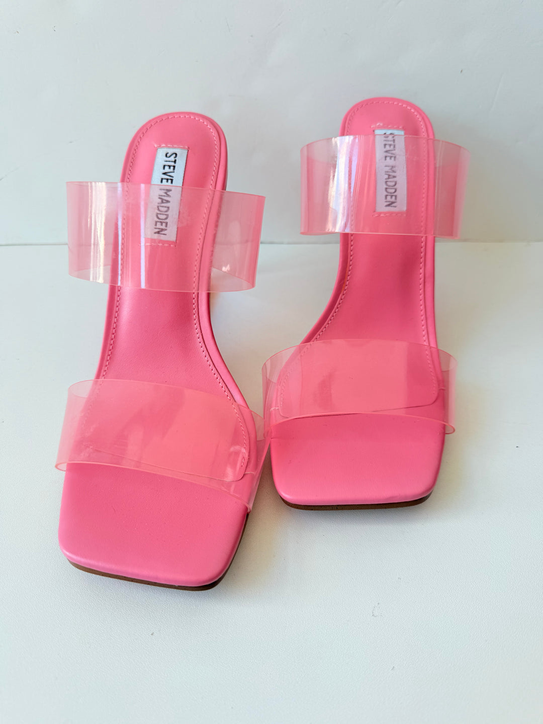 Steve Madden Isa Women’s Double Banded Slip On Wedge Sandals Size 7.5