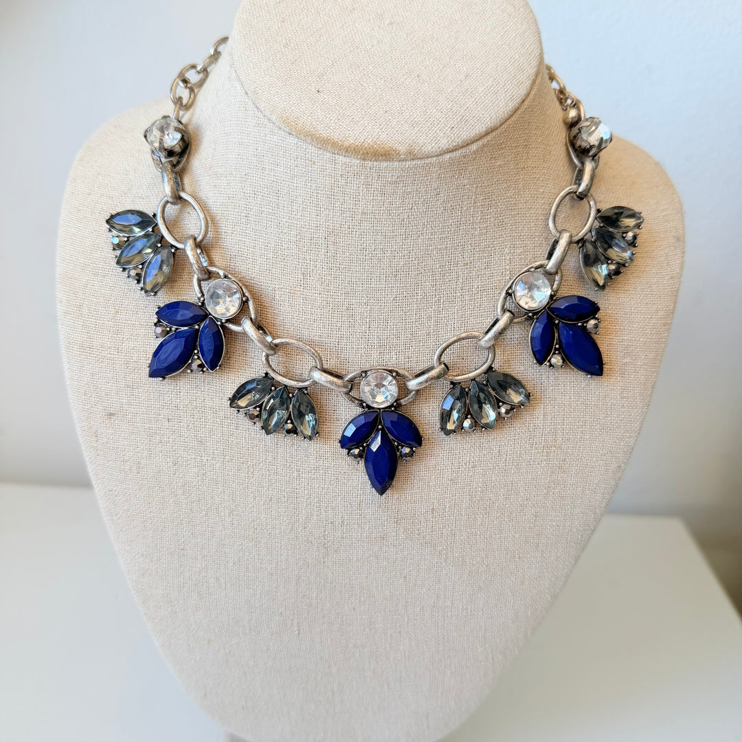 Blue Statement Necklace
