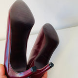 Cole Haan Classic Burgundy Leather Women’s Pump Size 8