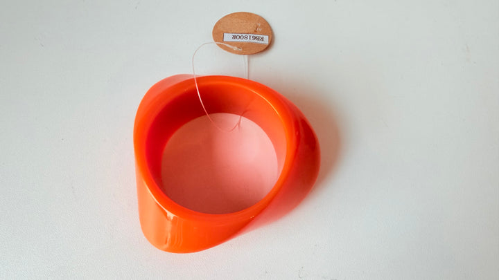 Orange NWT Lucite Funky Bangle